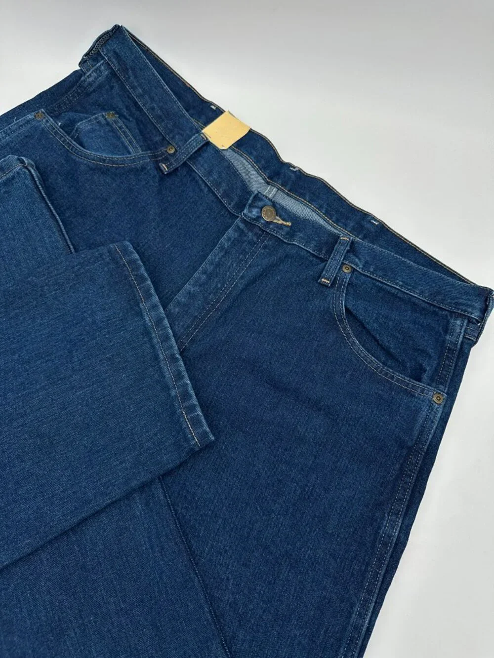 Wrangler Men's Rugged Wear Relaxed Fit Work Jeans, Size W40 x L34, Antique Navy